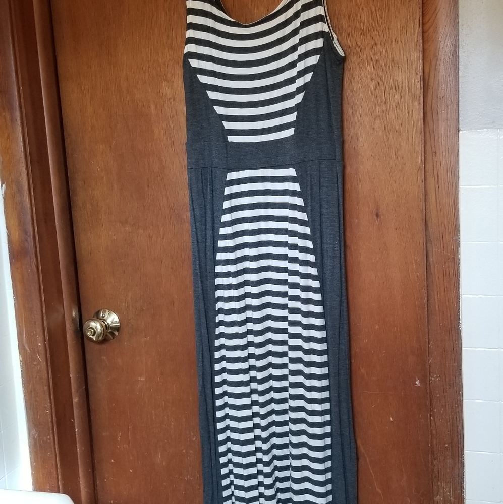 Very long maxi dress